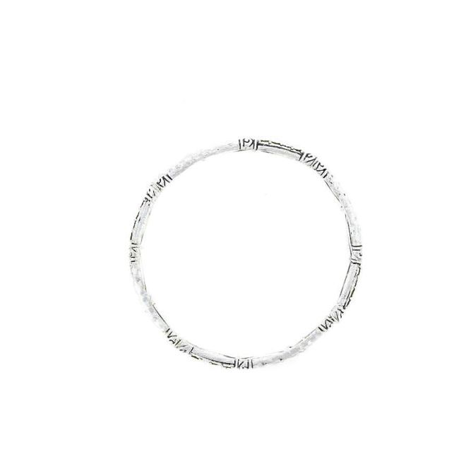 SEMIRIGID METAL CRYSTAL BRACELET