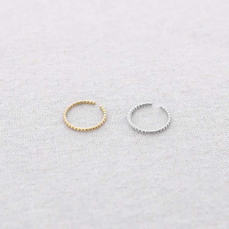 FINE STEEL RING WITH WAVES 2