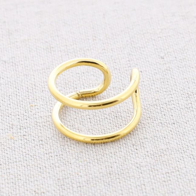 ANILLO ACERO DOBLE TIRA