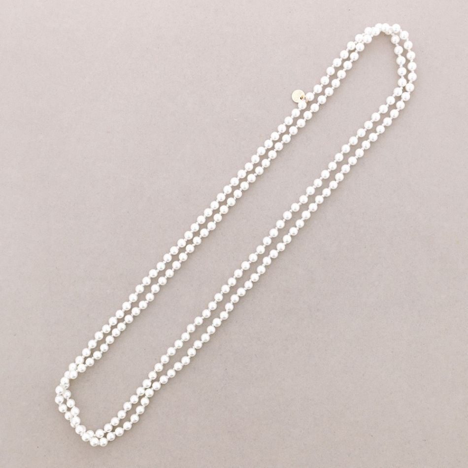 COLLAR LARGO NUDOS BOLAS 6MM*1,5M
