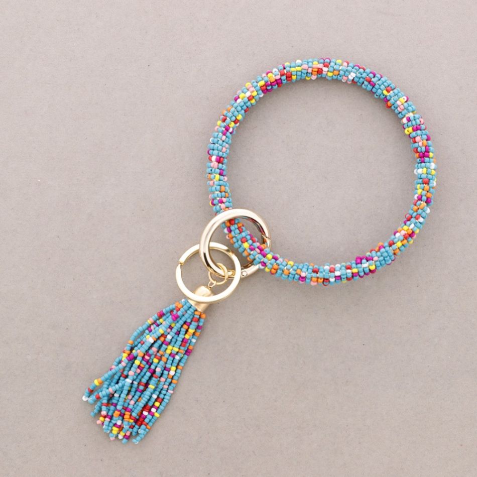 KEYCHAIN WITH BEADS