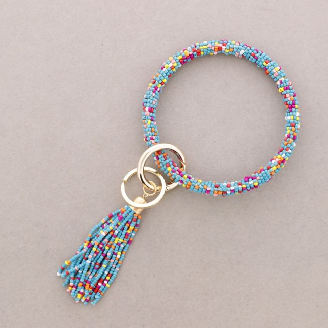 KEYCHAIN WITH BEADS