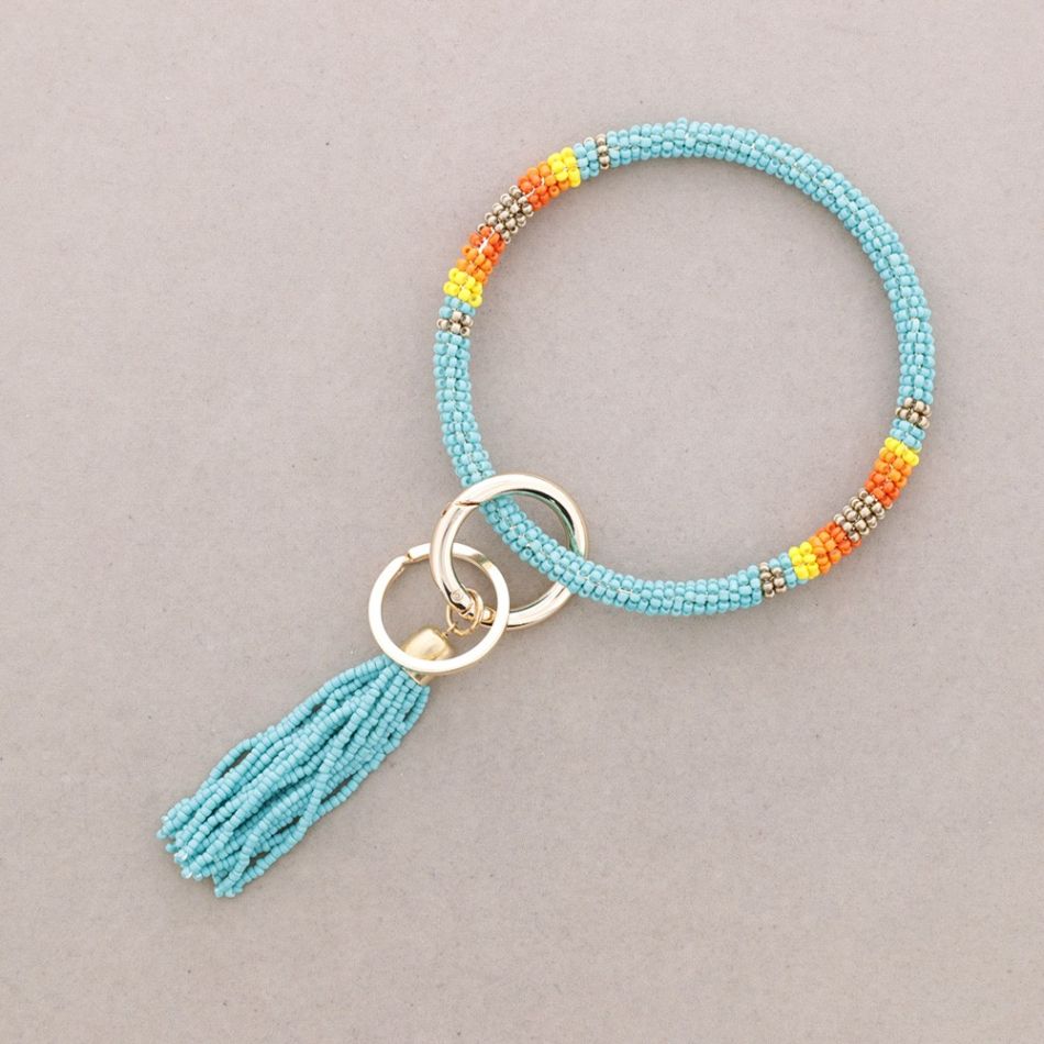 KEYCHAIN WITH BEADS