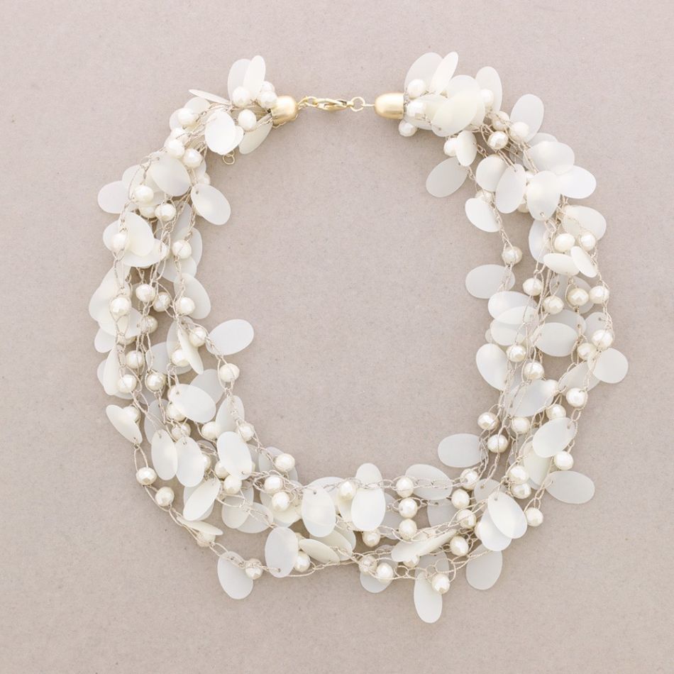SIX LAYERS SEQUIN BEADS CHOKER
