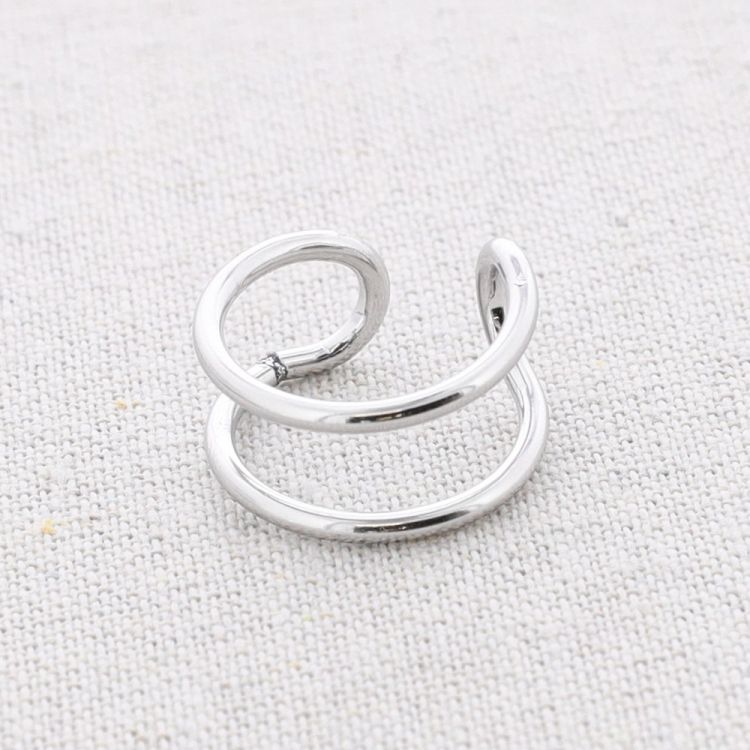 ANILLO ACERO DOBLE TIRA