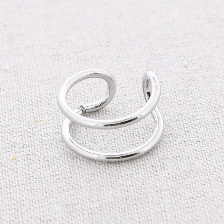 ANILLO ACERO DOBLE TIRA
