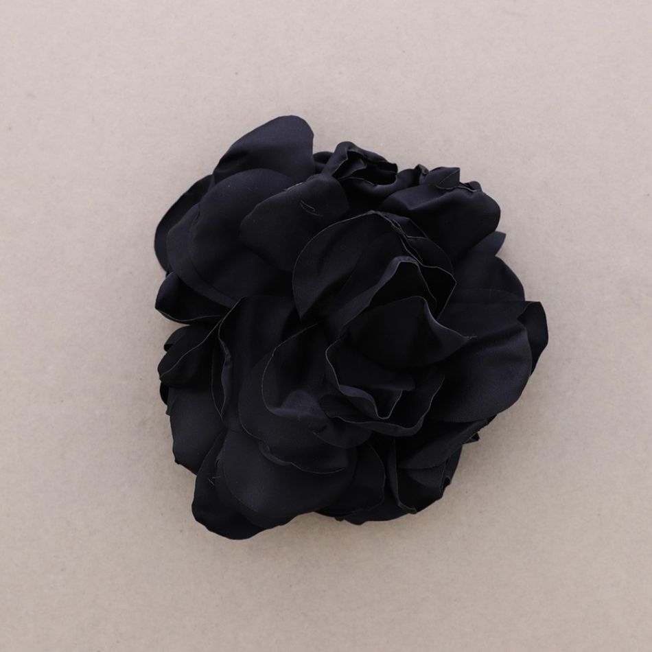 FABRIC FLOWER BROOCH 16CM