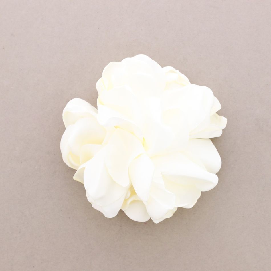 FABRIC FLOWER BROOCH 16CM