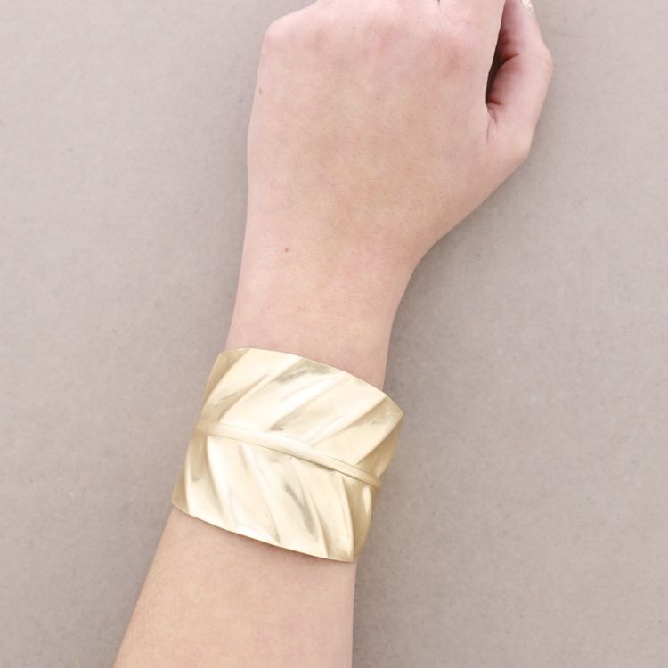 PULSERA HOJA METAL 2