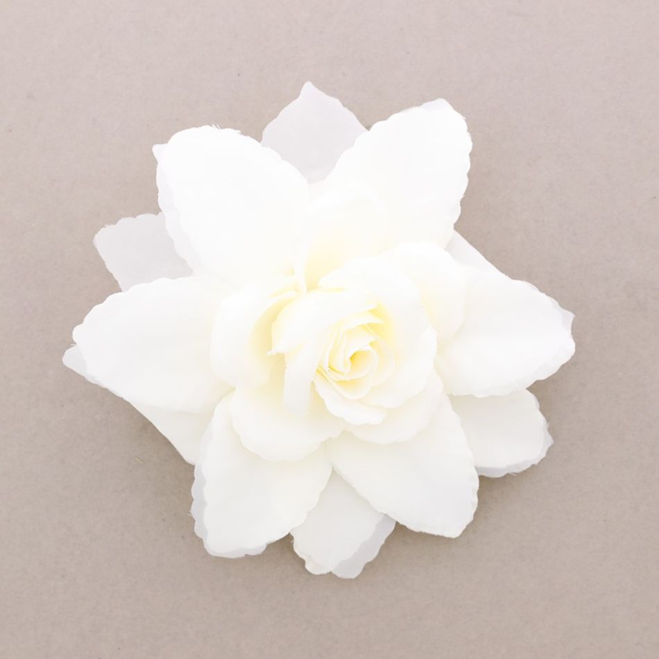 BROCHE FLOR TELA 20CM