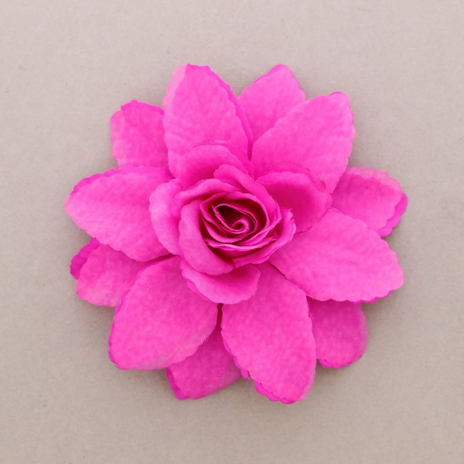 BROCHE FLOR TELA 20CM