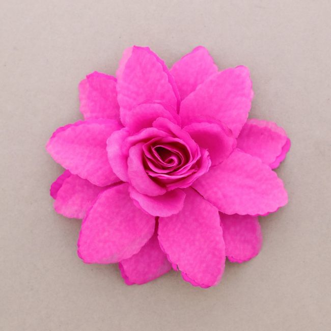 BROCHE FLOR TELA 20CM