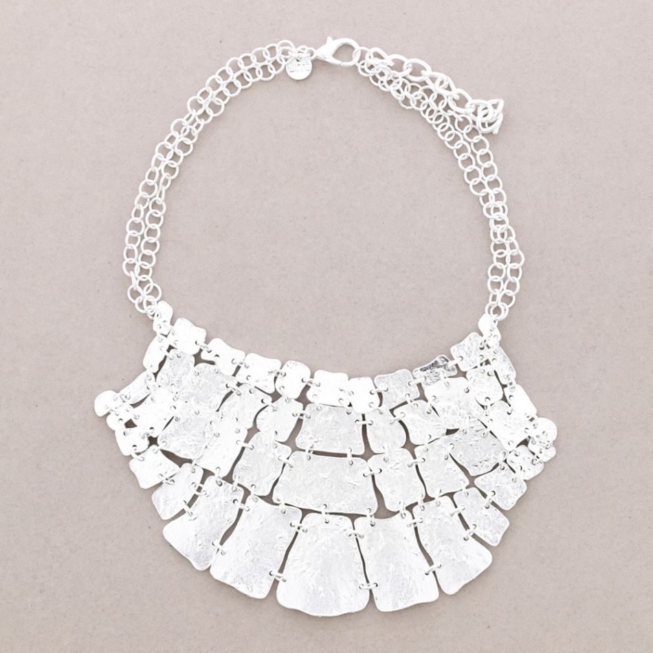 METAL FAN-SHAPED CHOKER