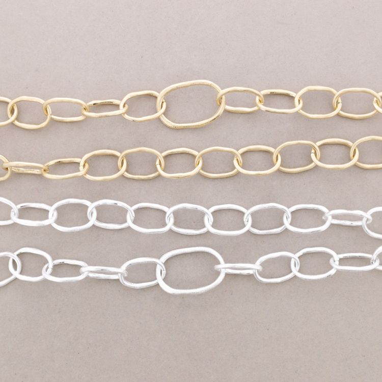 COLLAR LARGO ESLABONES METAL 2