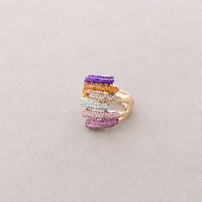 ELASTIC RING METAL CRYSTALS