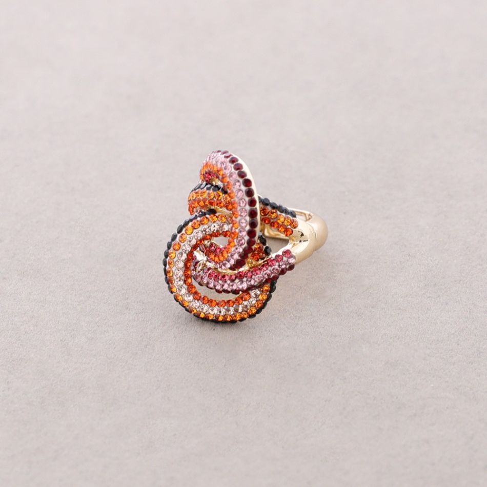 ANILLO ELÁSTICO METAL CRISTALES