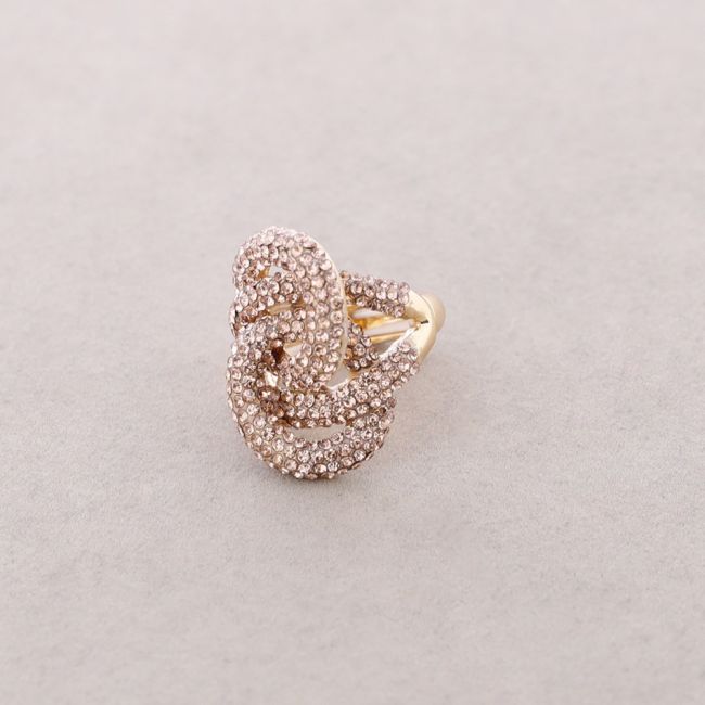 ANILLO ELÁSTICO METAL CRISTALES