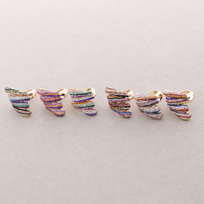 ANILLO ELÁSTICO METAL CRISTALES