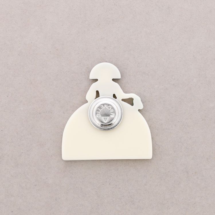 BROCHE IMÁN MENINA RESINA 2