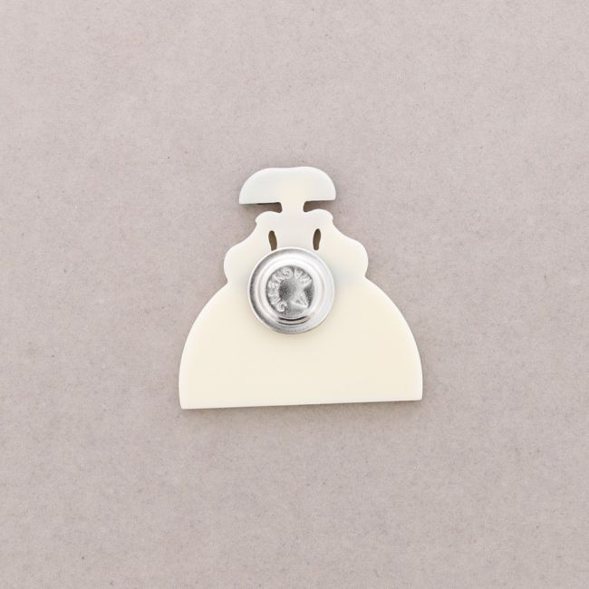 BROCHE IMÁN MENINA RESINA