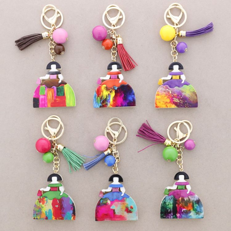 MENINA RESIN KEYCHAIN 2