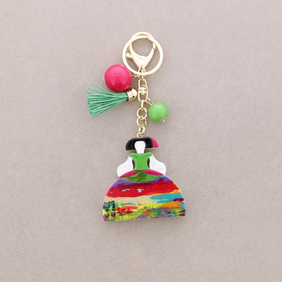 MENINA RESIN KEYCHAIN