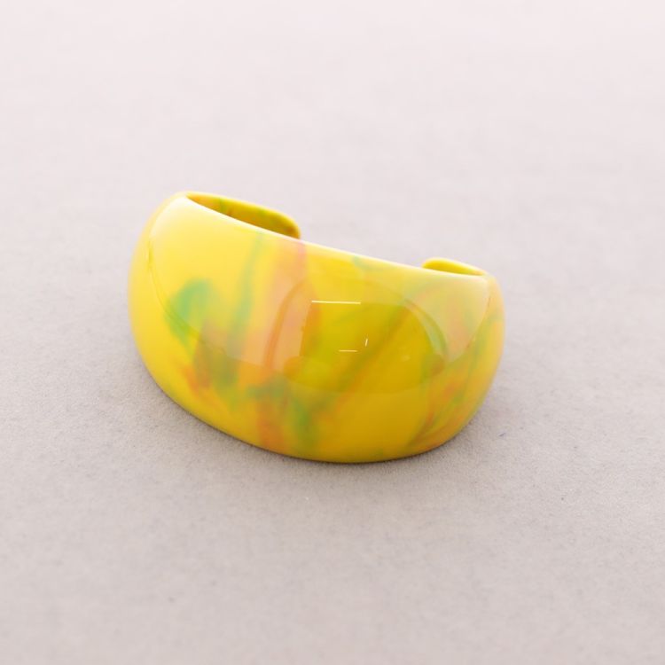 RIGID OPEN RESIN BRACELET