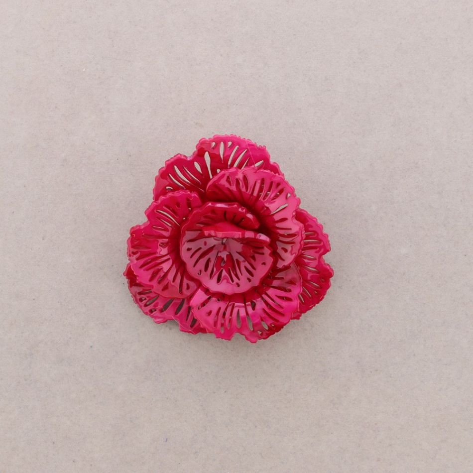 BROCHE FLOR CALADA RESINA