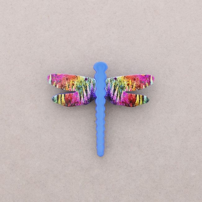 BROCHE LIBÉLULA RESINA