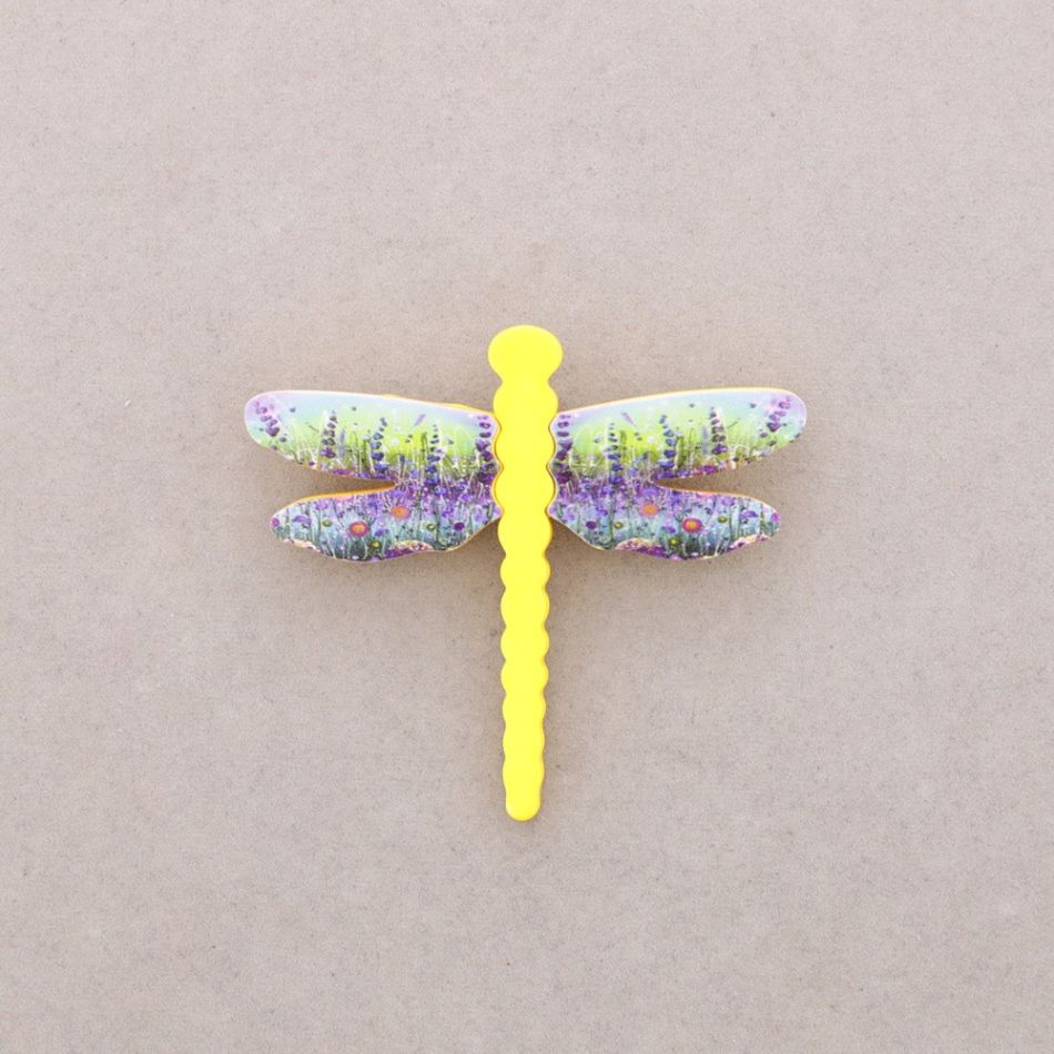 BROCHE LIBÉLULA RESINA