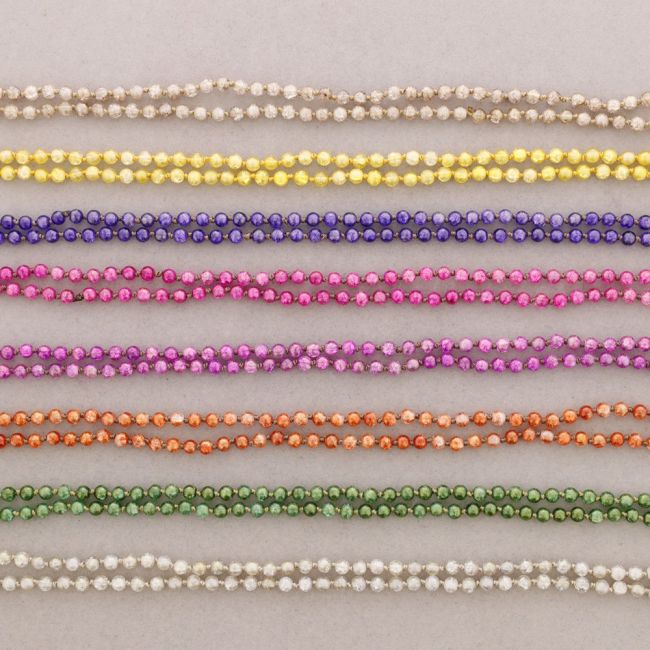 LONG NECKLACE KNOTS WITH RESIN BALLS 1.5M*6MM