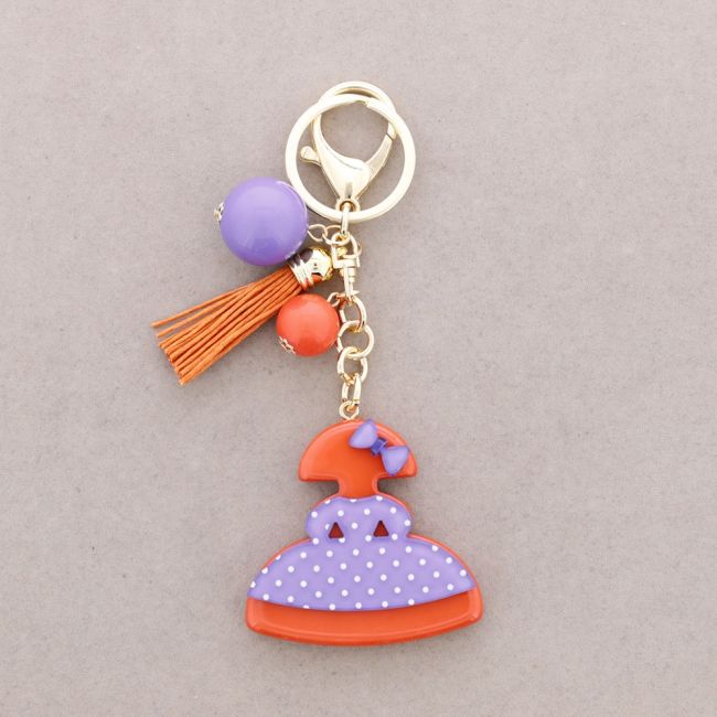 MENINA RESIN PENDANT KEYCHAIN