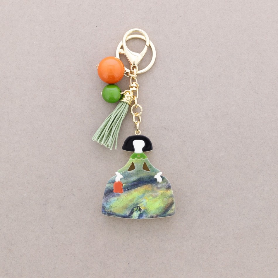 MENINA RESIN KEYCHAIN