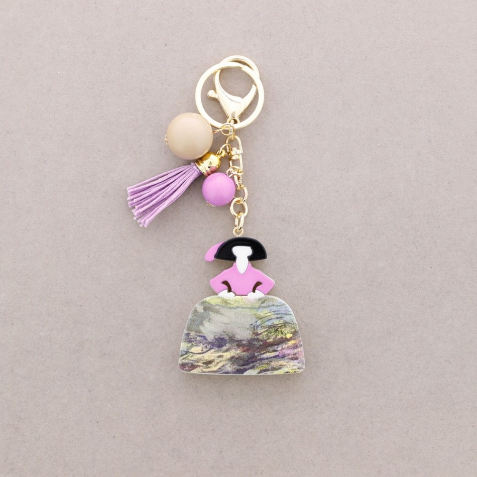 MENINA RESIN KEYCHAIN