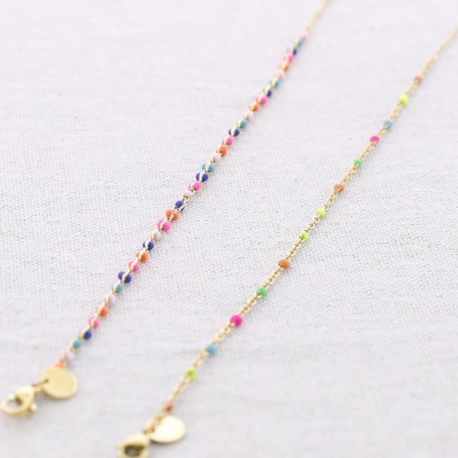 ENAMEL STEEL BRACELET