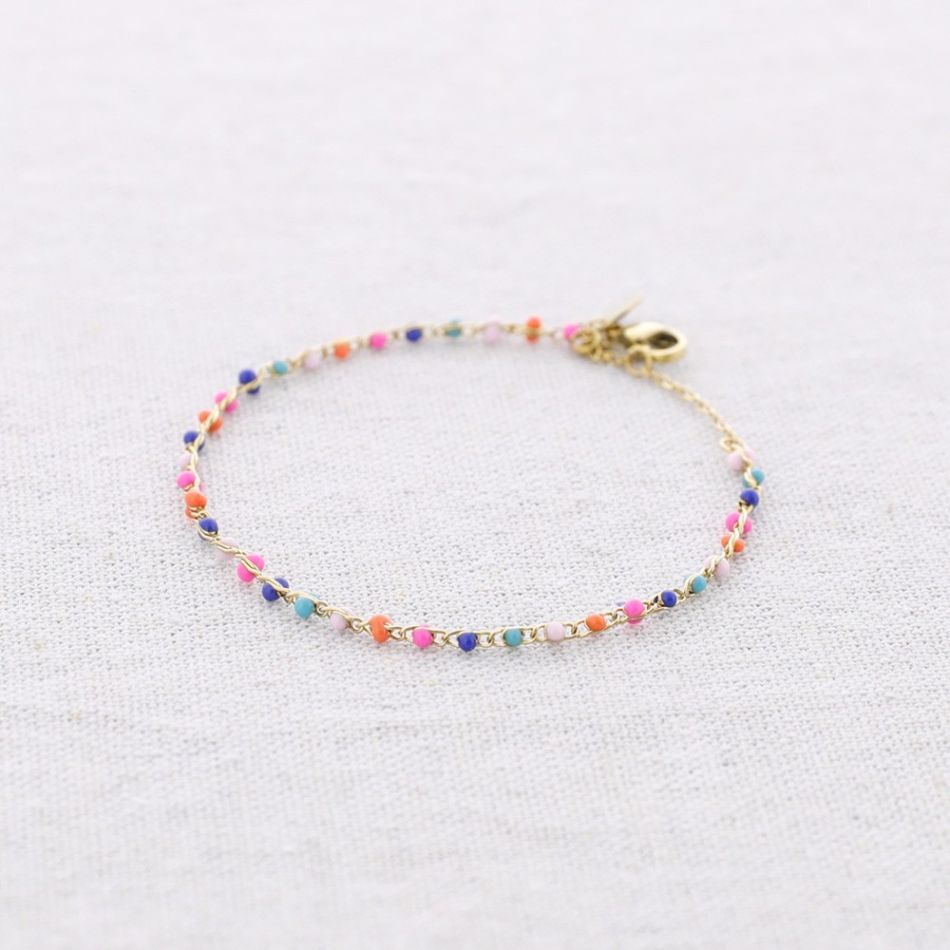 ENAMEL STEEL BRACELET