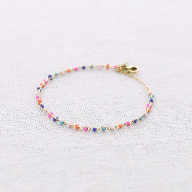 PULSERA ACERO ESMALTE