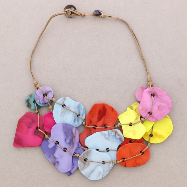 RESIN BEADS CHOKER