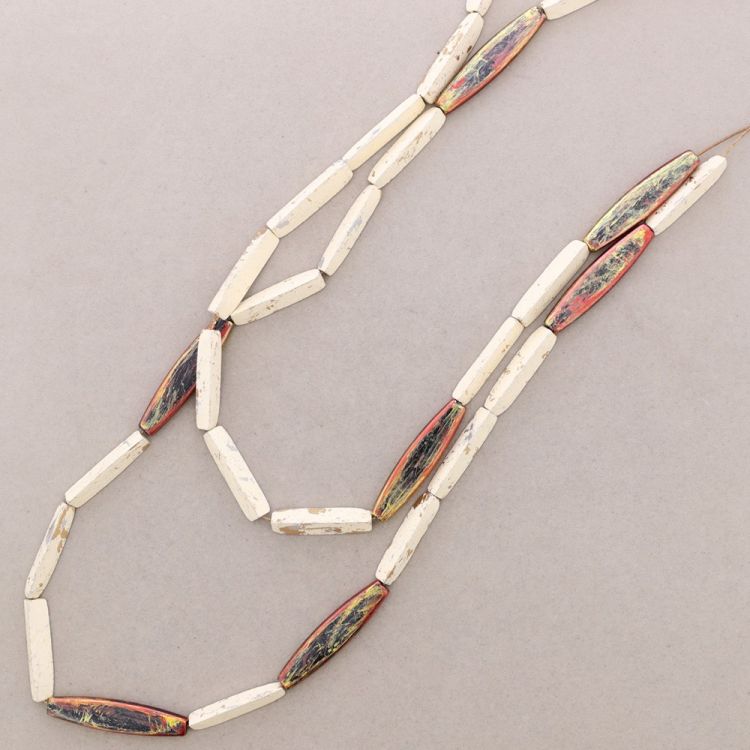 COLLAR LARGO CUENTAS MADERA 2