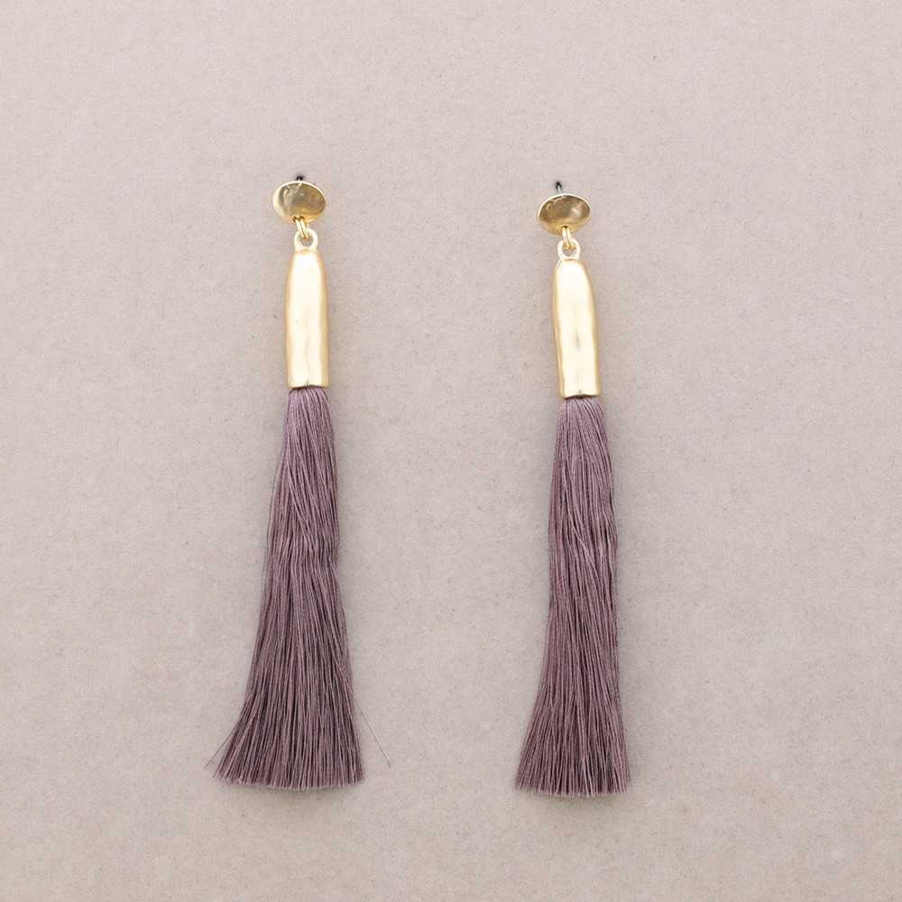 STRAP FRINGE EARRINGS