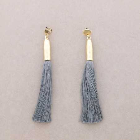 STRAP FRINGE EARRINGS