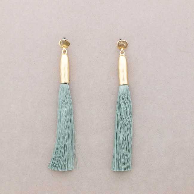 STRAP FRINGE EARRINGS