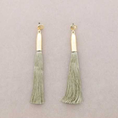 STRAP FRINGE EARRINGS