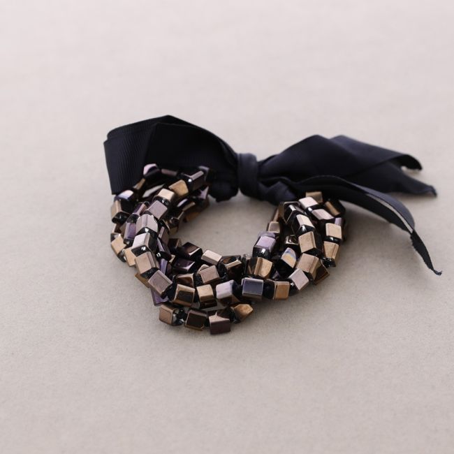 PULSERA CRISTALES CUADRADOS