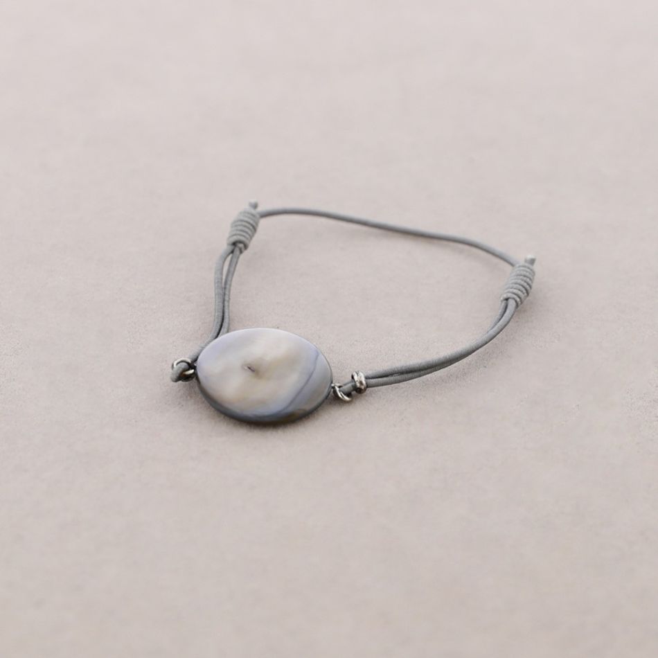 PULSERA GOMITA  NÁCAR