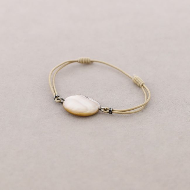 NACRE ELASTIC BRACELET