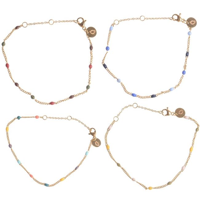 ENAMEL STEEL BRACELET