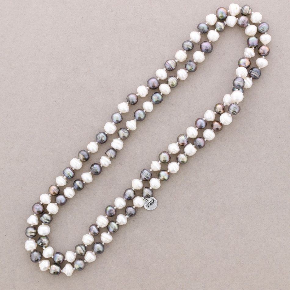 LONG CULTURED PEARL NECKLACE 1.2m*10mm