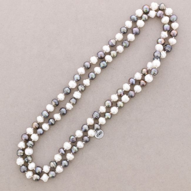 LONG CULTURED PEARL NECKLACE 1.2m*10mm
