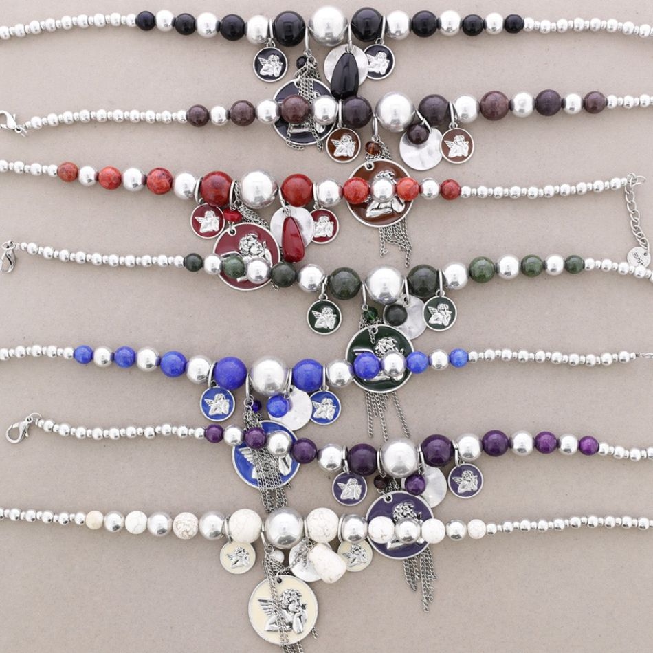 STONE BEADS NECKLACE